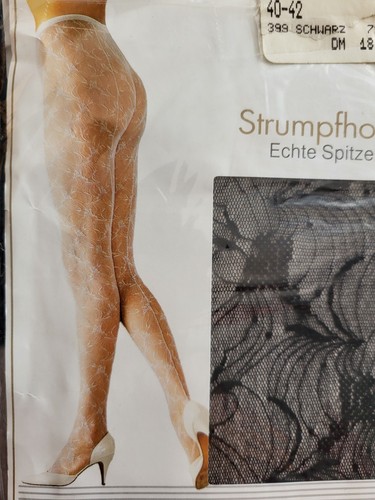 Levee echte spitze strumpfhose - echte,
