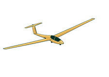 Segelflugzeug Sportflugzeug