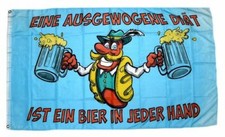 Fahne / Flagge Bier eine