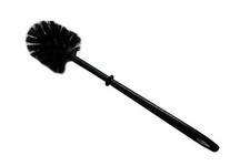 WC Bürste komplett SCHWARZ 75 mm Ersatzbürste Toilettenbürste Klobürste 
