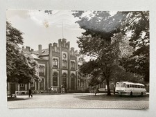 Ak Stendal Bahnhof Platz Omnibus Mitropa LKW Foto DDR 1977 Auto Verkehrsbetriebe