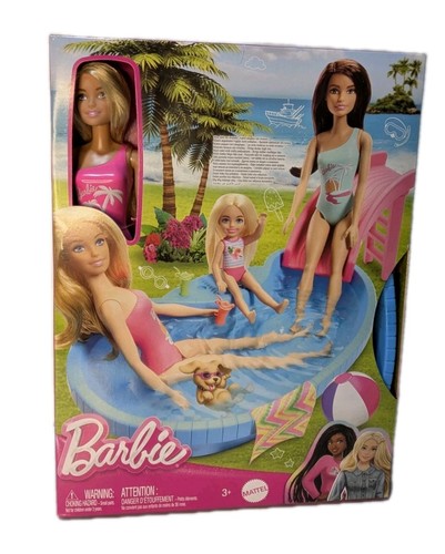 Barbie puppe mit pool und - barbie,
