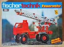 Fischertechnik Feuerwehr 30417, komplett, incl. Motor, Getriebe, Batteriestab !!