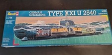 Revell 1:144 #05078  Deutsches U-Boot Typ XXI U 2540 mit interior ungebaut OVP 