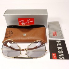 Vintage RAY-BAN Outdoorsman Aviator Shooter Sonnenbrille Gold Photochrome m Etui