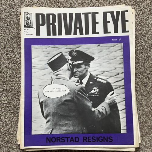 Private eye magazine 1963 - eye,