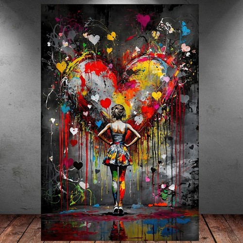 Leinwand bild xxl - bild, abstrakt