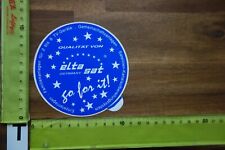 Alter Aufkleber TV Fernsehen Radio Telefon Internet Satellit ELTA SAT