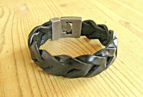 Armband geflochten leder - armband,