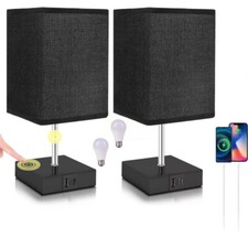 1/2x Tischlampe Touch Dimmbar