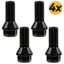 4X Auto Radschrauben Radbolzen M14x1,25 schwarz,für BMW 320i 535i 550i X1 X2 M8