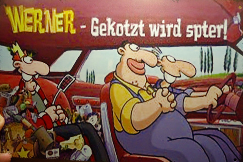 Werner brösel gekotzt - gekotzt, wird