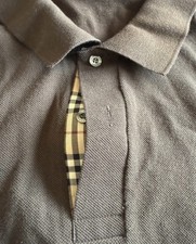 BURBERRY POLOSHIRT HERREN BRAUN XXL NEU!