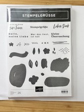 Stampin Up Stempel „Stempelgrüße“ – Clear Stamps Sprüche für Karten basteln