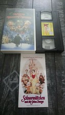 Die Muppets Weihnachtsgeschichte - Walt Disney VHS - Hologramm und Werbeflyer