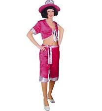 Pop Flair Kostüm Gr. 38- 44 Disco Outfit 2-tlg. pink silber Fasching 121165613