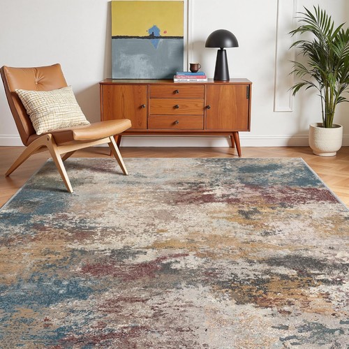 Teppich bunt - ,