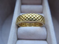 Rautenmuster Band-Ring, 925