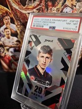 JESPER LINDSTROM Number Piece 18/29 DAKA Eintracht Frankfurt 2021-22 PSA 8