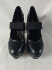 Highheels Plateau Pumps, Größe 40, Schwarz, Extrem Hoch, Kunstleder