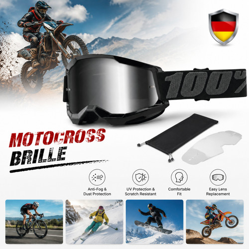 Crossbrille kratzfest - crossbrille,