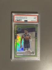Tyrese Haliburton Optic Donruss 2020 PSA 9 Live Green /149 Rated Rookie