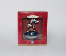Dallas Cowboys NFL Weihnachts-Ornament Keepsake Figur 1999 American Football