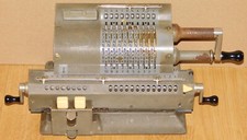 Original Odhner Goteborg Sverige Modell 137 50er Jahre Rechenmaschine alt antik