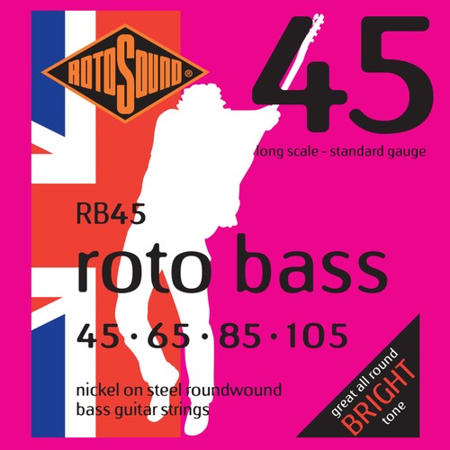 Rotosound bass saiten rb45 4er - rotosound,