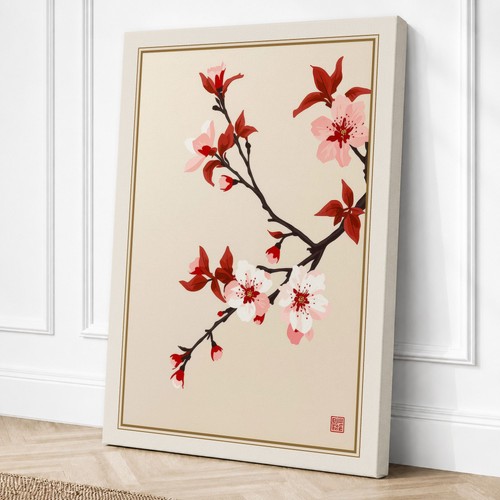 Kirschblütenzweig japandi - kirschblütenzweig,