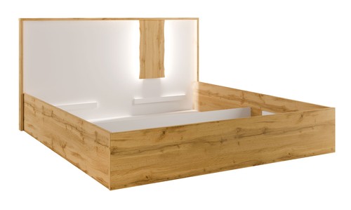 Doppelbett wood bettgestell - doppelbett,