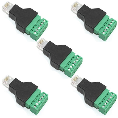 Rj12 stecker auf poligen - 5x,