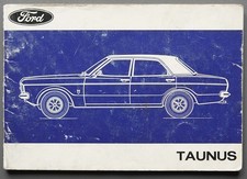 Bedienungsanleitung Ford Taunus 1972