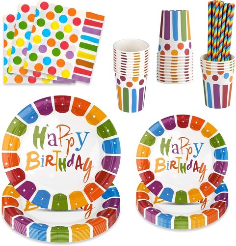 125 stck regenbogen happy - 125,