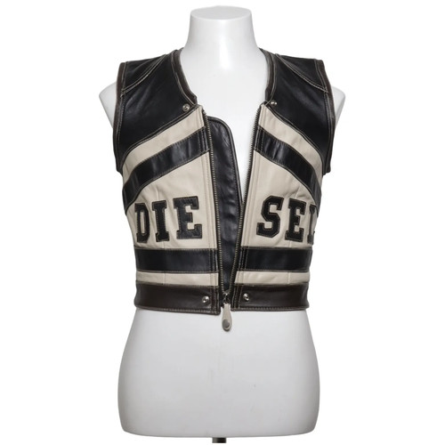 Diesel lederweste herren - lederweste,,