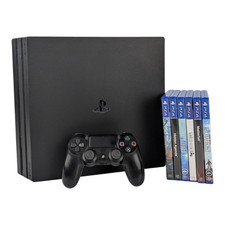 Playstation 4 Pro 1 TB mit Controller und 6 Spielen
