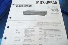 Service Manual-Anleitung für Sony MDS-JE500  ,ORIGINAL!