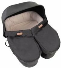 Mountain Buggy Zwillingsbabyschale für Duet V3.2 - schwarz - NEU + SOFORT !!!
