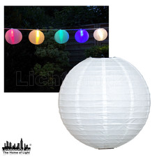 Weiße Partylaterne Lampion