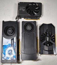 Viel 4 Geforce Evga Gpu GTX 980 GTX 970 GTX 660 Gt 740 Nicht Aktiv für Teile
