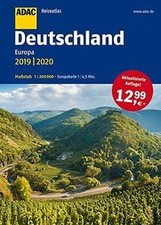 ADAC Reiseatlas Deutschland, Europa 2019/2020 1:200 000 ... | Buch | Zustand gut