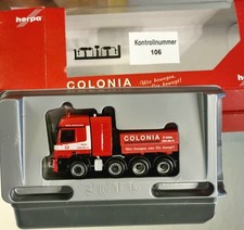 Herpa 273336 Mercedes-Benz Actros Titan Schwerlastpritsche "Colonia"