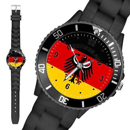 Armbanduhr fussball silikon - armbanduhr,