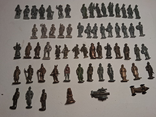63x metallfiguren - 63x,