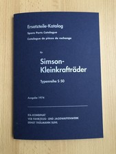 Simson Ersatzteilekatalog S50