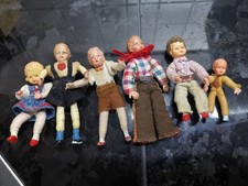 Omas Alte Biegepuppen 6 Sammlerstücke Raritäten