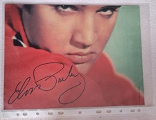 BRAVO Autogramm-Poster von Elvis Presley