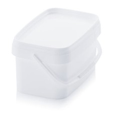 Eimer rechteckig liter - eimer, 2,6