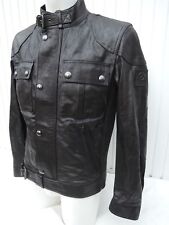 BELSTAFF Gangster 2.0 black schwarz Leder Jacke