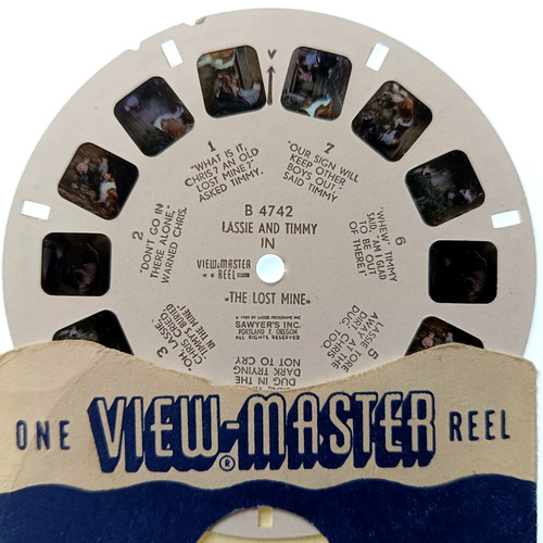 View master reel lassie - view-master, 3d